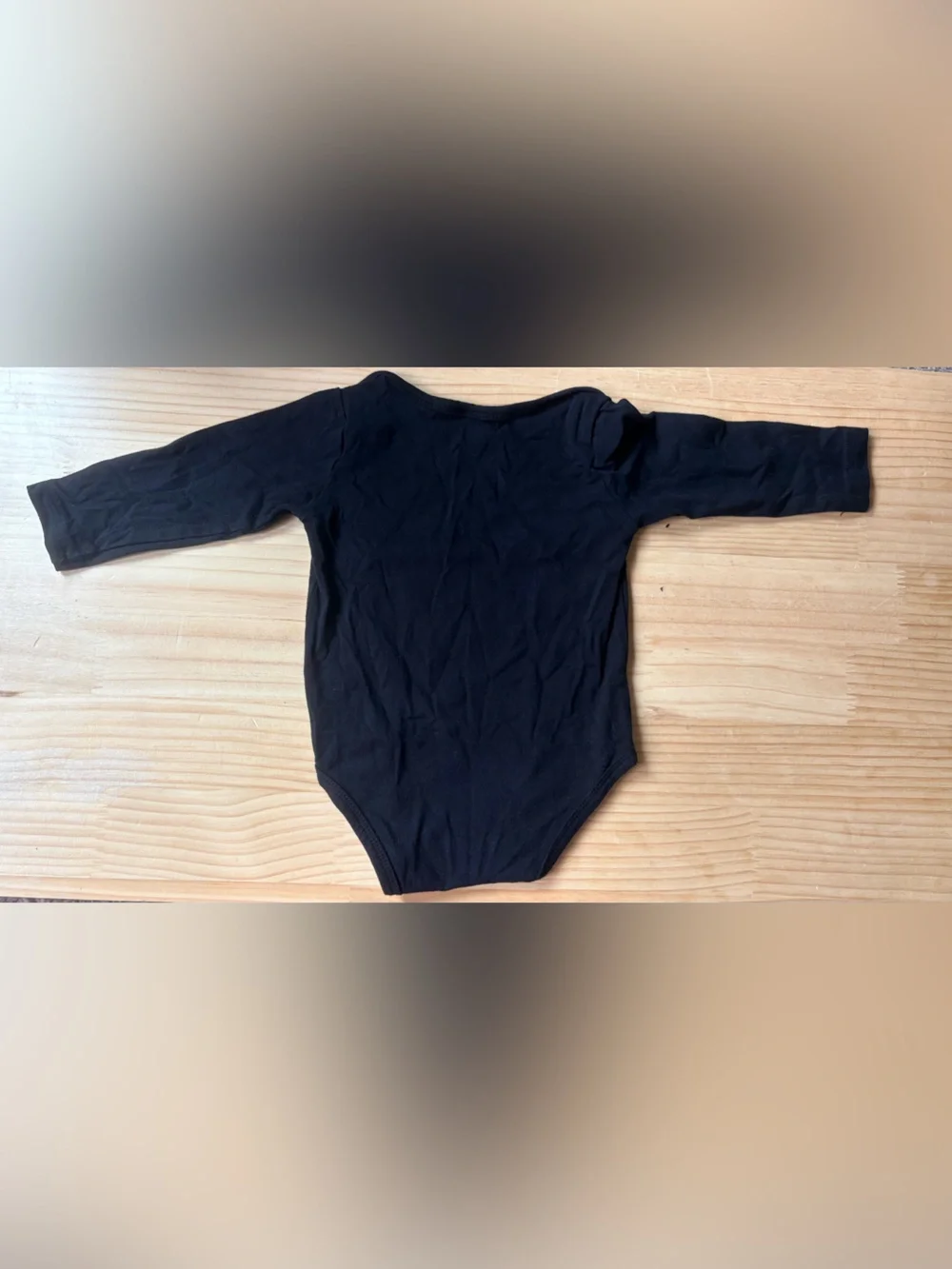 I Heart Mom Black Long-Sleeve Baby Bodysuit